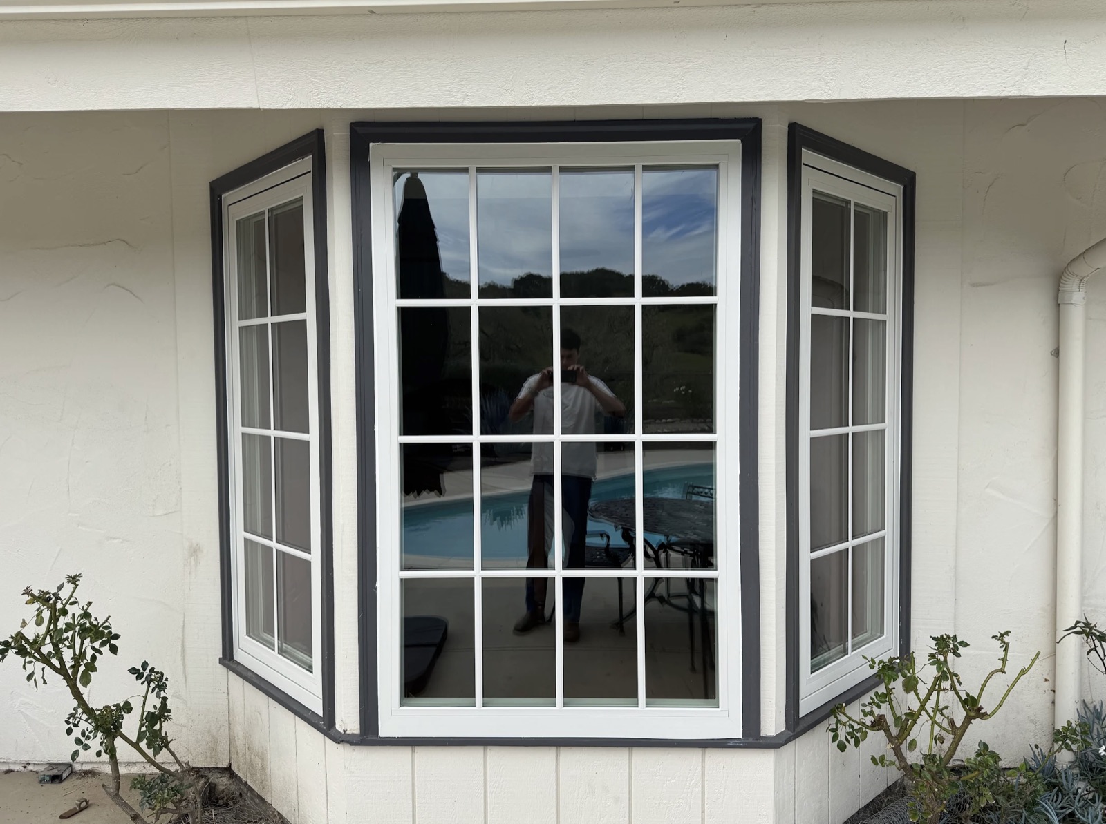 Bay window remodel and upgrade installed on a Fort Myers home